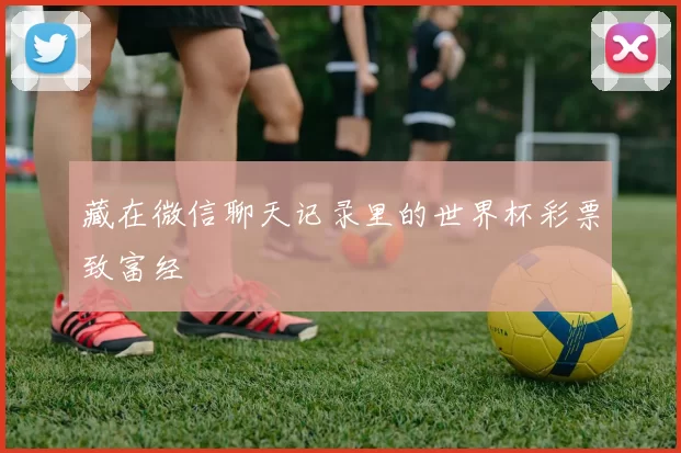 藏在微信聊天记录里的世界杯彩票致富经