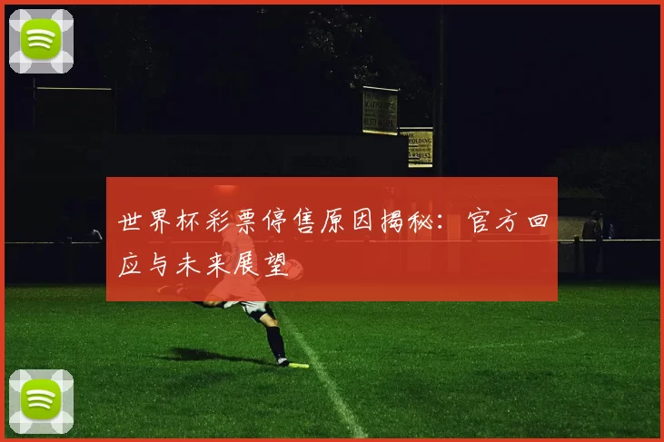 世界杯彩票停售原因揭秘：官方回应与未来展望