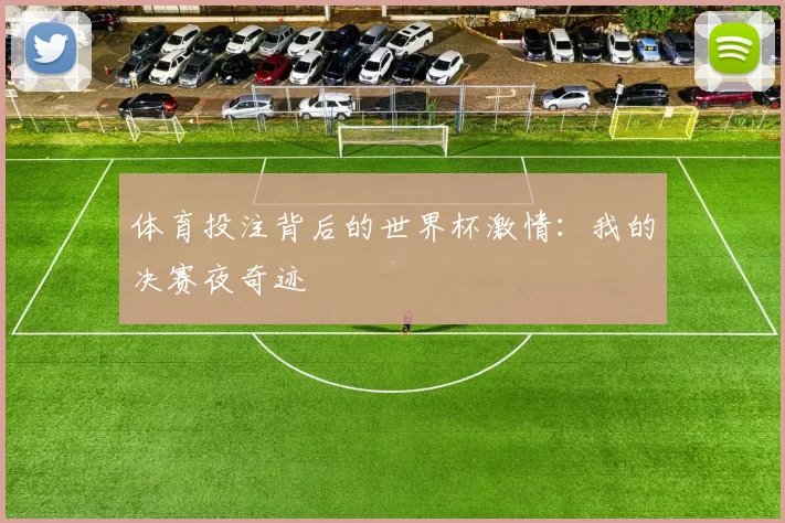 体育投注背后的世界杯激情：我的决赛夜奇迹